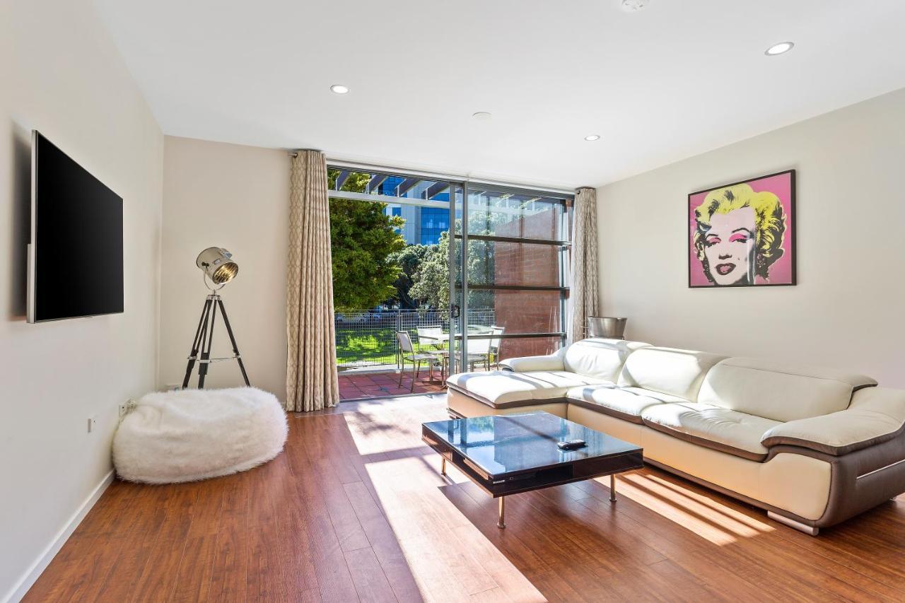 Sleek Modern Pad Next To Spark Arena Free Parking Auckland Ngoại thất bức ảnh